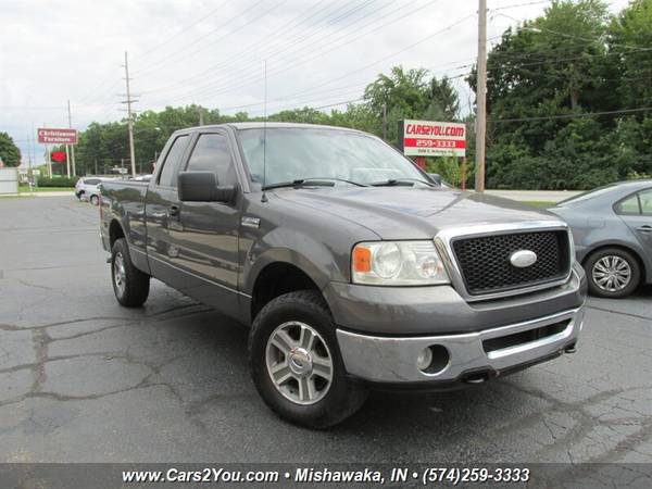 2007 FORD F-150 4x4 XLT NO RUST 4 DOOR SUPER CAB F150 - cars & for sale in Mishawaka, IN