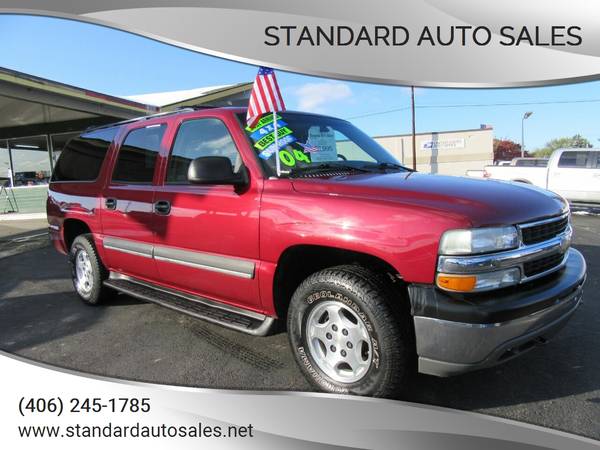 2004 Chevy Suburban LT 4X4 Sunroof Nice!!! for sale in Billings, ND