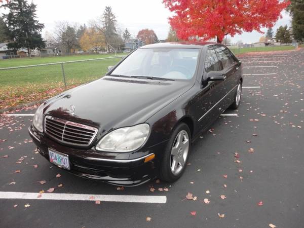 2002 Mercedes-Benz S-Class S 500 4dr Sedan - cars & trucks - by... for sale in Portland, OR – photo 3