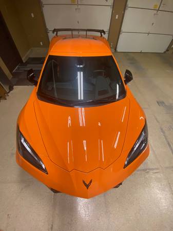 2022 C8 Corvette Orange and black for sale in Henderson, NV – photo 2