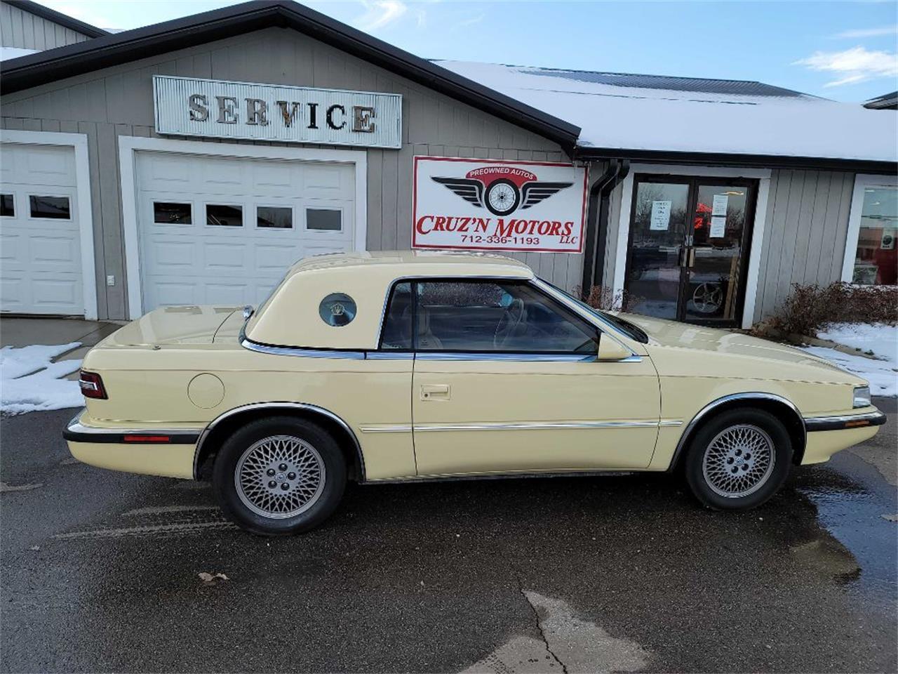 1989 Chrysler TC by Maserati for sale in Spirit Lake, IA – photo 15