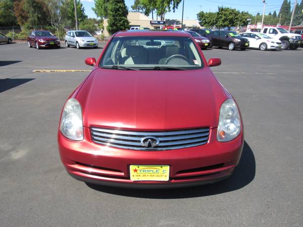 2004 *Infiniti* G35 Sedan with Leather CREDIT CHALLENGES? NO PROBLEM!! for sale in Portland, OR – photo 3