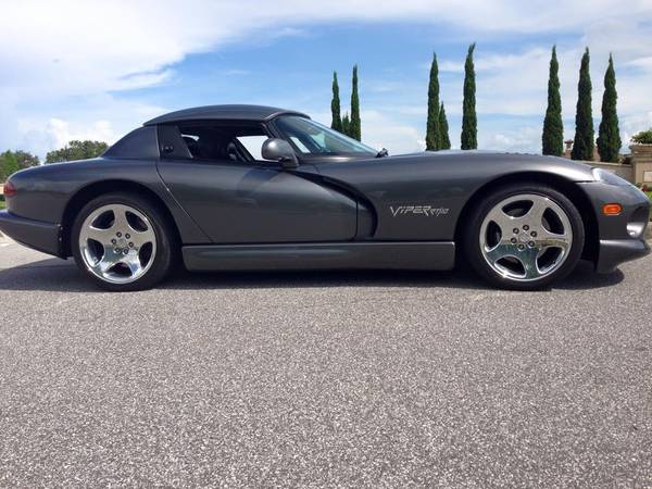 2002 Dodge Viper RT/10 Roadster - Grey - Immaculate Condition! for sale in Lakeland, FL – photo 2