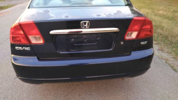 2003 Honda Civic EX Sedan, auto, W/air, sony cd, sunroof & pw @177k for sale in Huntsville, AL – photo 14