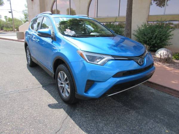 2017 Toyota RAV4 Hybrid XLE suv Electric Storm Blue - cars & trucks... for sale in Tucson, AZ – photo 17