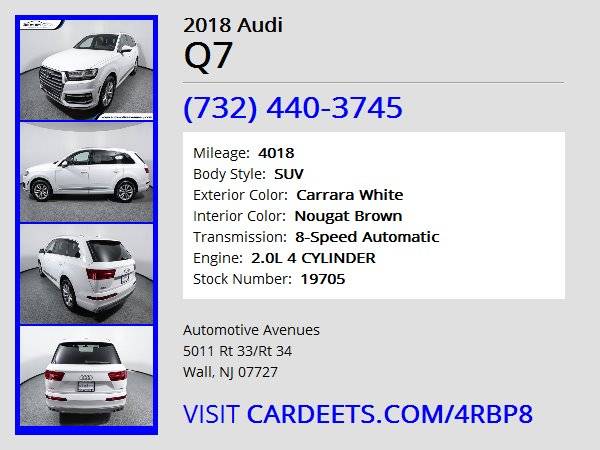 2018 Audi Q7, Carrara White for sale in Wall, NJ – photo 22