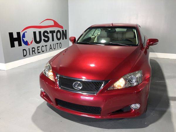 2010 Lexus IS 250 C *IN HOUSE* FINANCE 100% CREDIT APPROVAL for sale in Houston, TX