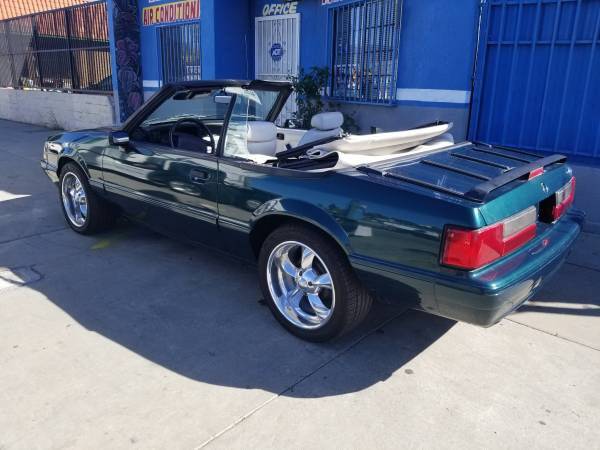 1990 Ford Mustang Convertible 5.0 Stick Shift for sale in Los Angeles, CA – photo 3