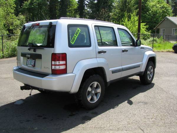 2008 *Jeep* *Liberty* *4WD 4dr Sport* SILVER for sale in Lafayette, OR – photo 5