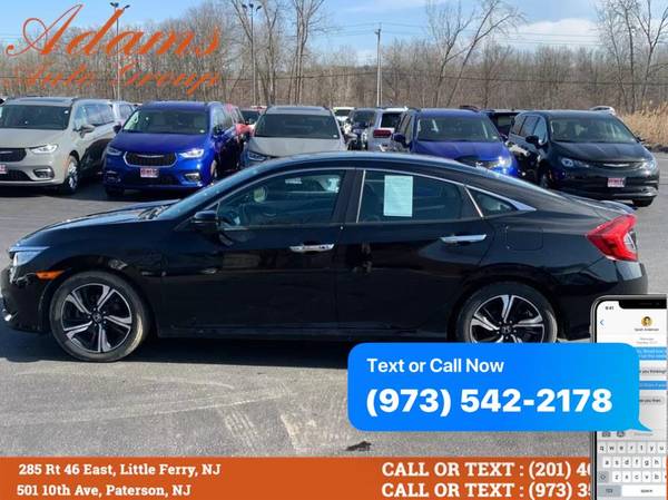 2016 Honda Civic Sedan 4dr CVT Touring - Buy-Here-Pay-Here! - cars & for sale in Paterson, PA – photo 2