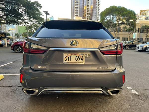 2016 Lexus RX 350 F Sport AWD, THE COLOR COMBO ON THIS IS JUST for sale in Honolulu, HI – photo 6