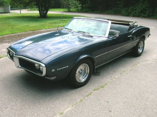 1968 Firebird Convertible...Original 350 V8....Real nice condition for sale in Yorkville, IL – photo 2