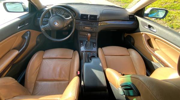 2002 BMW 330ci Coupe Alpine White / Natural Brown interior - cars &... for sale in San Diego, CA – photo 7