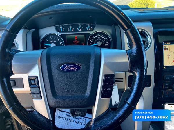 2011 Ford F-150 F150 F 150 4WD SuperCrew 145 Platinum - CALL/TEXT... for sale in Sterling, CO – photo 11