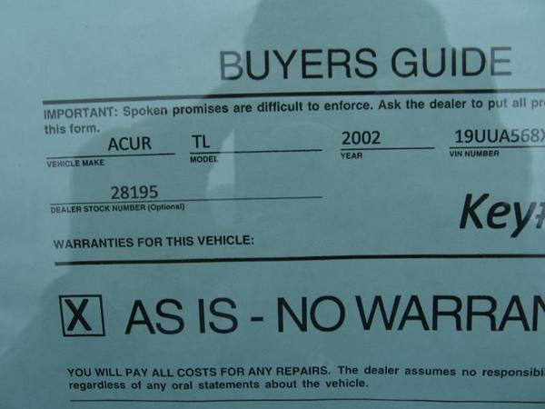 2002 Acura 3.2 TL Type S for sale in Portland, OR – photo 10