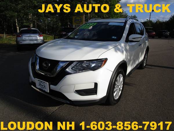 2018 NISSAN ROGUE SV AWD ONLY 46K WITH FACTORY WARRANTY - cars &... for sale in LOUDON, ME