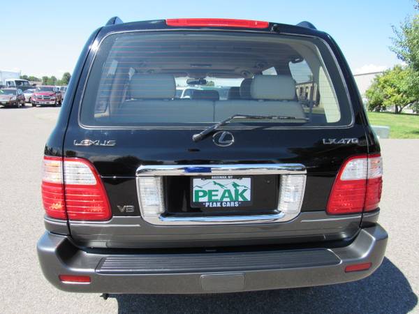 2003 Lexus LX470 4x4 One-Owner Black for sale in Bozeman, MT – photo 7