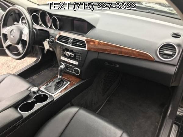 2012 MERCEDES-BENZ C-CLASS C 300 LUXURY GUARANTEED CREDIT APPROVAL for sale in Somerset, WI – photo 12