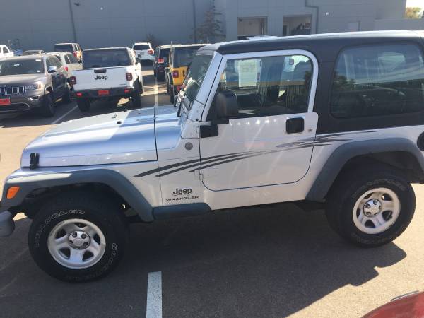 2004 Jeep Wrangler X for sale in Boulder, CO