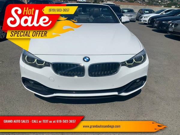 2018 BMW 4 Series 430i 2dr Convertible - Buy Here Pay Here! - cars & for sale in Spring Valley, CA