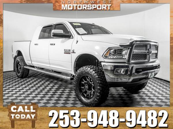 Lifted 2014 *Dodge Ram* 3500 Laramie 4x4 for sale in PUYALLUP, WA