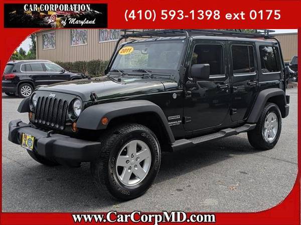 2011 Jeep Wrangler SUV Unlimited Sport for sale in Sykesville, MD – photo 2