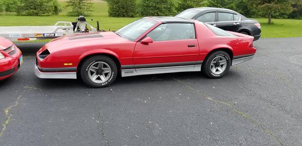 1987 Camaro Z-28 TPI T-Tops Low Miles for sale in Mount Vernon, OH