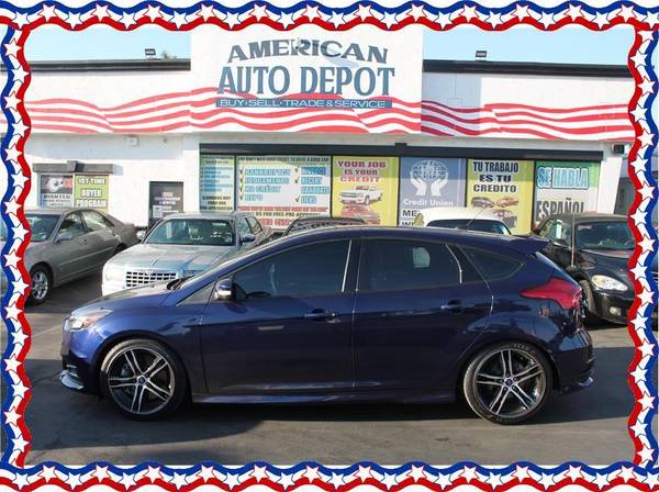 2016 Ford Focus ST Hatchback 4D - FREE FULL TANK OF GAS!! - cars &... for sale in Modesto, CA