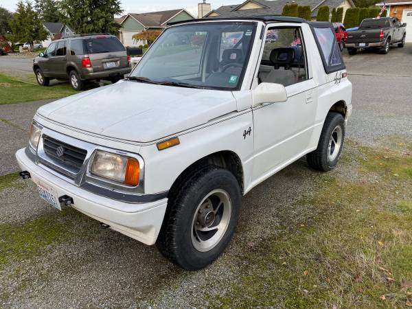 1991 Suzuki SideKick 4x4 Solid Commuter for both the Highway & Trails for sale in Bellingham, WA – photo 4