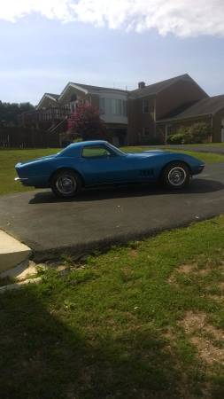 1968 corvette 427/blue /low mileage/ for sale in Charlottesville, VA – photo 8