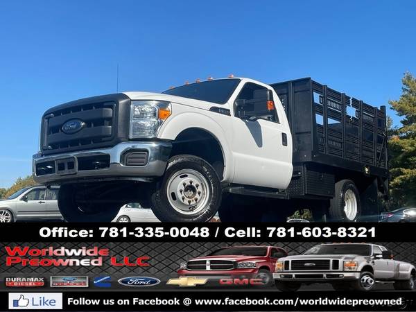 2015 Ford F-350 XLT Rack Body Truck 6 2L Gas Liftgate SKU: 14270 for sale in south jersey, NJ