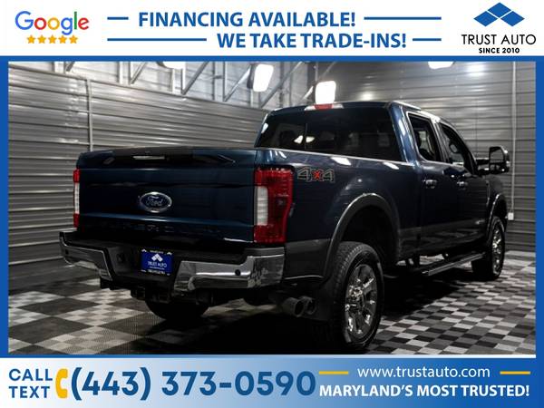 2017 Ford Super Duty F-250 SRW Lariat Crew Cab Power Stroke Diesel for sale in Sykesville, MD – photo 7
