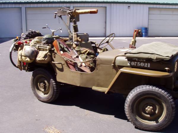 1942 FORD GPW/Willys MILITARY JEEP for sale in Murphys, CA – photo 3