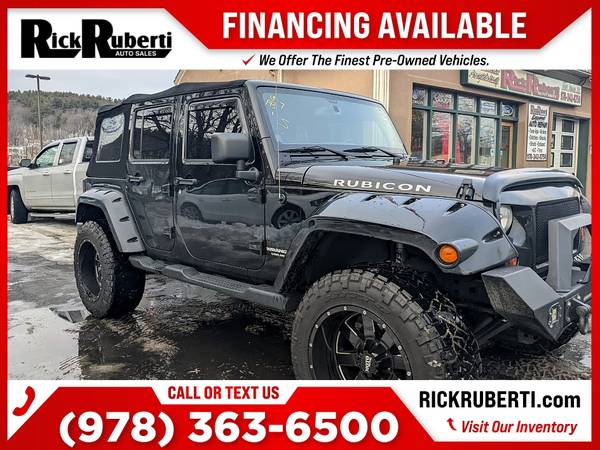 2013 Jeep Wrangler Unlimited Rubicon FOR ONLY 435/mo! - cars & for sale in Fitchburg, MA – photo 14