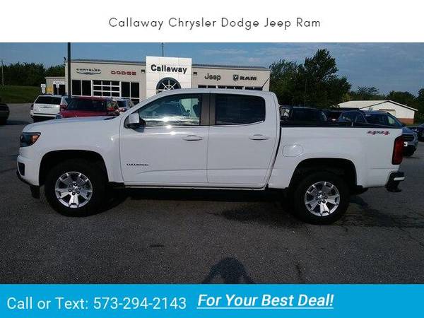 2019 Chevy Chevrolet Colorado LT pickup Summit White for sale in Fulton, MO