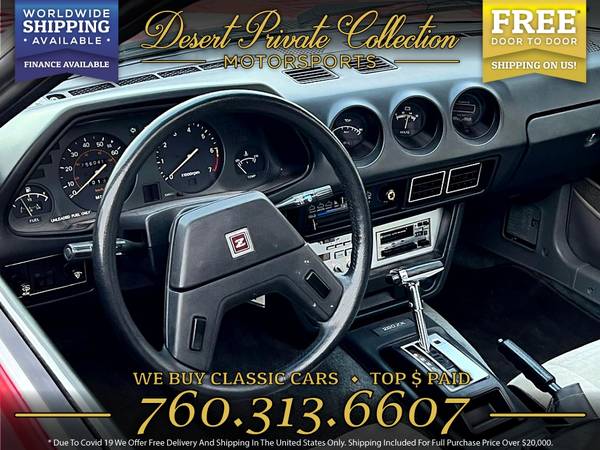 1983 Nissan Datsun 280 ZX Coupe Hatchback CLOSE-OUT PRICING - cars & for sale in Palm Desert, UT – photo 9