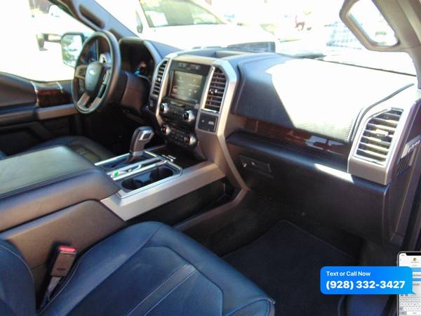 2015 Ford F150 Platinum - Call/Text - - by dealer for sale in Cottonwood, AZ – photo 19