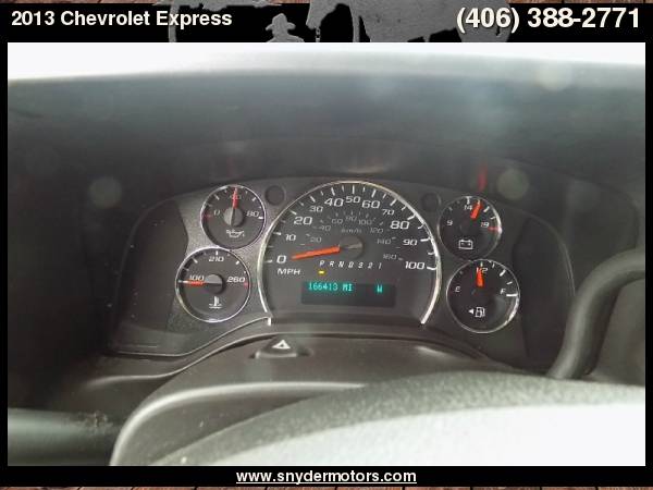 2013 Chevrolet Express Work Van, AWD, 1 OWNER, 37 SERVICE RECORDS for sale in Belgrade, MT – photo 11