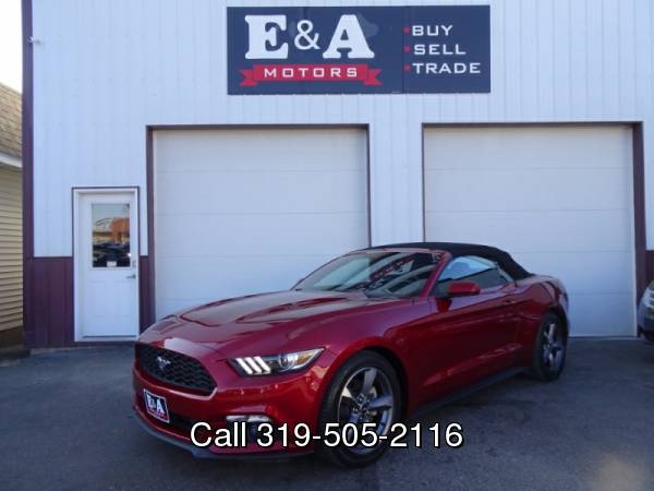 2015 Ford Mustang Convertible for sale in Waterloo, IA – photo 2