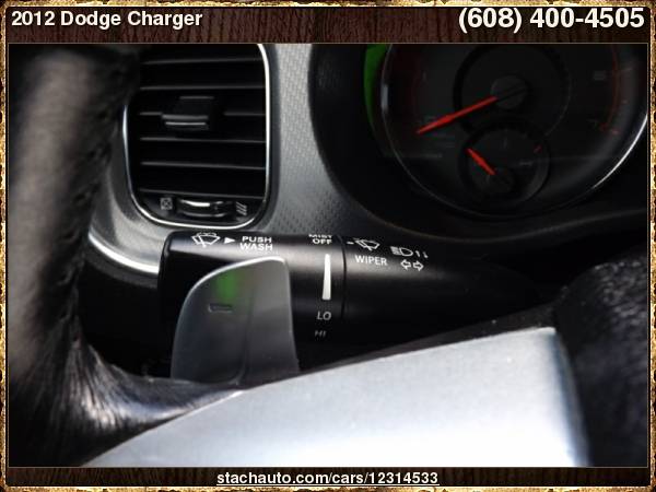 2012 Dodge Charger 4dr Sdn SXT Plus RWD with No rear spoiler for sale in Janesville, WI – photo 16