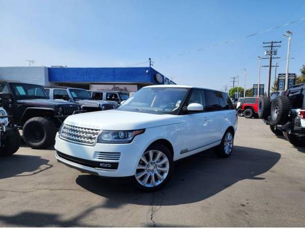 2016 Land Rover Range Rover Supercharged suv Fuji White - cars & for sale in Fullerton, CA