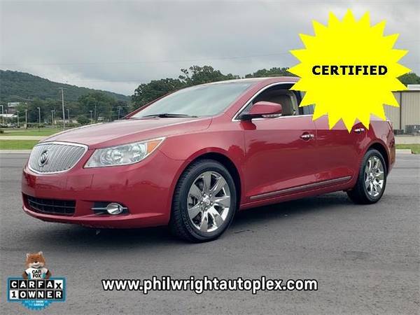 2012 Buick Lacrosse sedan Premium I Group - Red for sale in Russellville, AR