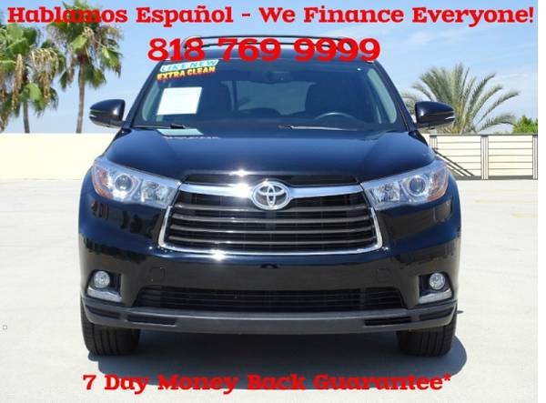 2014 Toyota Highlander Limited Navigation, BACK UP CAM, Heated/COOLED for sale in North Hollywood, CA – photo 2