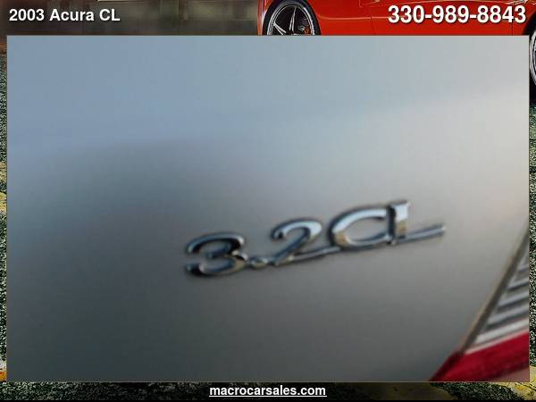 2003 Acura CL 3.2 2dr Coupe with - cars & trucks - by dealer -... for sale in Akron, OH – photo 10