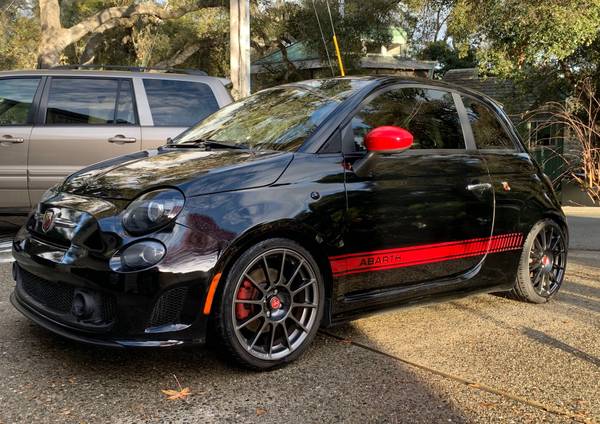 2014 Fiat 500 Abarth / Black and Red - cars & trucks - by owner -... for sale in Aptos, CA – photo 5