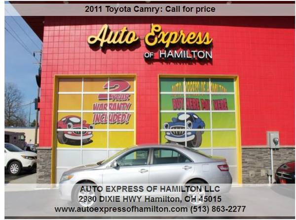 2011 Toyota Camry $599 Down+TAX BUY HERE PAY HERE - cars & trucks -... for sale in Hamilton, OH