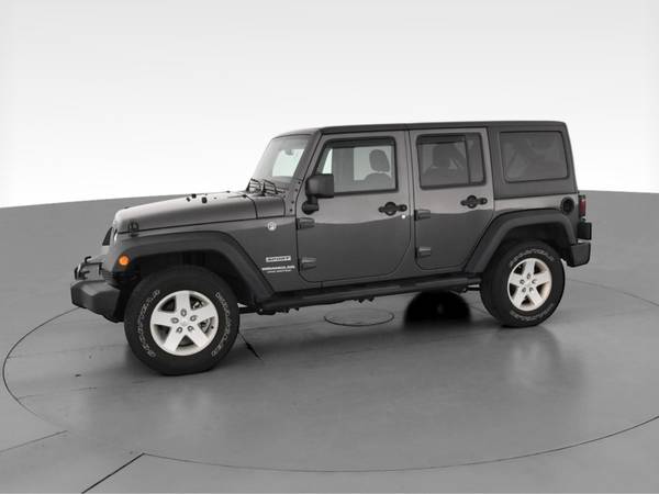 2017 Jeep Wrangler Unlimited Sport S Sport Utility 4D suv Gray - -... for sale in Jacksonville, FL – photo 4