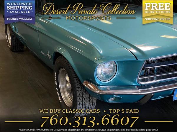 1967 Ford Mustang Coupe Coupe that performs beyond belief - cars &... for sale in Palm Desert , CA – photo 4