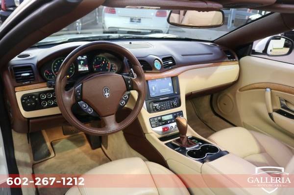 2010 Maserati GranTurismo Convertible Convertible Bianco Eldorado for sale in Scottsdale, AZ – photo 24