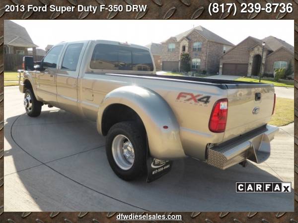 2013 Ford F 350 DRW 4WD Crew Cab Lariat DIESEL 100K MILES... for sale in Lewisville, TX – photo 6